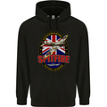 Supermarine Spitfire Flying Legend Childrens Kids Hoodie Black