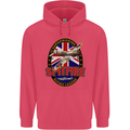 Supermarine Spitfire Flying Legend Childrens Kids Hoodie Heliconia