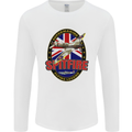 Supermarine Spitfire Flying Legend Mens Long Sleeve T-Shirt White