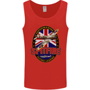 Supermarine Spitfire Flying Legend Mens Vest Tank Top Red