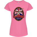 Supermarine Spitfire Flying Legend Womens Petite Cut T-Shirt Azalea