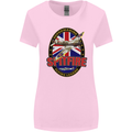 Supermarine Spitfire Flying Legend Womens Wider Cut T-Shirt Light Pink