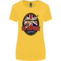 Supermarine Spitfire Flying Legend Womens Wider Cut T-Shirt Yellow