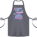Support Your Local Planet Climate Change Cotton Apron 100% Organic Steel