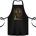 Supreme Pharoah of Death Fantasy Cotton Apron 100% Organic Black