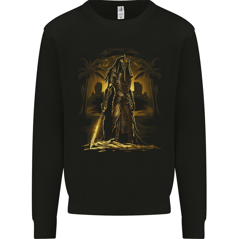 Supreme Pharoah of Death Fantasy Mens Sweatshirt Jumper Black