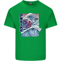 Surfing Axoloti Surfer Mens Cotton T-Shirt Tee Top Irish Green