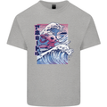 Surfing Axoloti Surfer Mens Cotton T-Shirt Tee Top Sports Grey