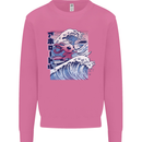 Surfing Axoloti Surfer Mens Sweatshirt Jumper Azalea