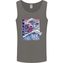 Surfing Axoloti Surfer Mens Vest Tank Top Charcoal