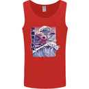 Surfing Axoloti Surfer Mens Vest Tank Top Red