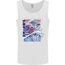 Surfing Axoloti Surfer Mens Vest Tank Top White