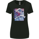 Surfing Axoloti Surfer Womens Wider Cut T-Shirt Black