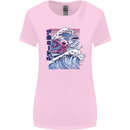 Surfing Axoloti Surfer Womens Wider Cut T-Shirt Light Pink