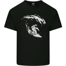 Surfing Spaceman Astornaut Surfer Surf Kids T-Shirt Childrens Black