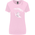 Surfing Spaceman Astornaut Surfer Surf Womens Wider Cut T-Shirt Light Pink