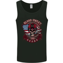 Sweat and Gears Motorcycle Motorbike Biker Mens Vest Tank Top Black
