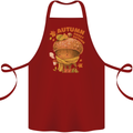Sweet Autumn Cotton Apron 100% Organic Maroon