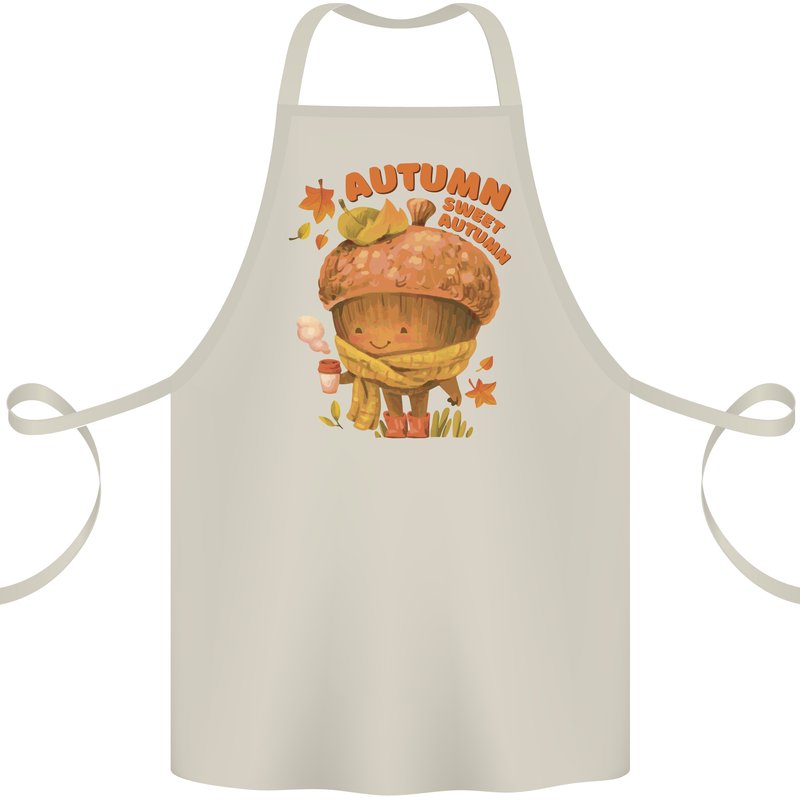 Sweet Autumn Cotton Apron 100% Organic Natural