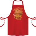 Sweet Autumn Cotton Apron 100% Organic Red