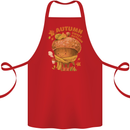 Sweet Autumn Cotton Apron 100% Organic Red