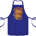 Sweet Autumn Cotton Apron 100% Organic Royal Blue