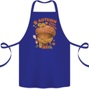 Sweet Autumn Cotton Apron 100% Organic Royal Blue