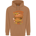 Sweet Autumn Mens 80% Cotton Hoodie Caramel Latte