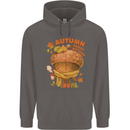 Sweet Autumn Mens 80% Cotton Hoodie Charcoal