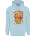 Sweet Autumn Mens 80% Cotton Hoodie Light Blue