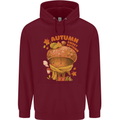 Sweet Autumn Mens 80% Cotton Hoodie Maroon