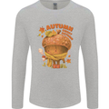 Sweet Autumn Mens Long Sleeve T-Shirt Sports Grey