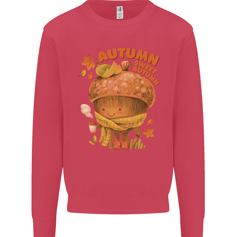 Sweet Autumn Mens Sweatshirt Jumper Heliconia