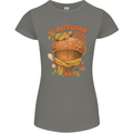 Sweet Autumn Womens Petite Cut T-Shirt Charcoal