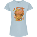 Sweet Autumn Womens Petite Cut T-Shirt Light Blue