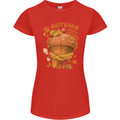 Sweet Autumn Womens Petite Cut T-Shirt Red