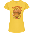 Sweet Autumn Womens Petite Cut T-Shirt Yellow