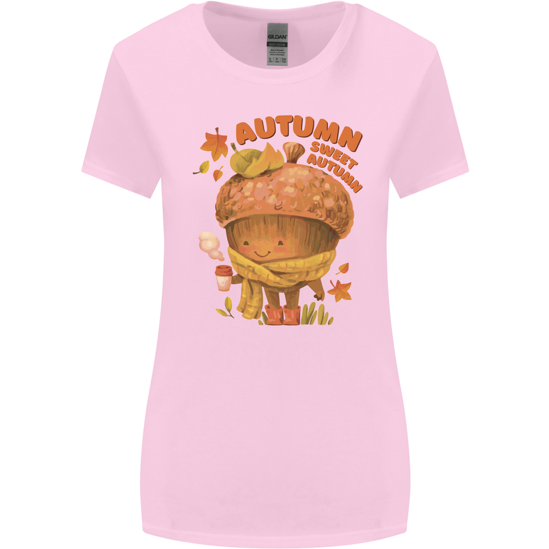 Sweet Autumn Womens Wider Cut T-Shirt Light Pink