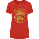 Sweet Autumn Womens Wider Cut T-Shirt Red