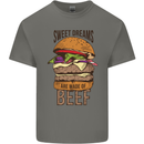 Sweet Dreams are Made of Beef BBQ Chef Kids T-Shirt Childrens Charcoal