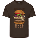 Sweet Dreams are Made of Beef BBQ Chef Kids T-Shirt Childrens Chocolate