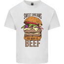 Sweet Dreams are Made of Beef BBQ Chef Kids T-Shirt Childrens White