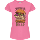 Sweet Dreams are Made of Beef BBQ Chef Womens Petite Cut T-Shirt Azalea