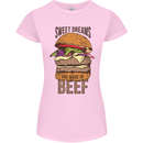 Sweet Dreams are Made of Beef BBQ Chef Womens Petite Cut T-Shirt Light Pink