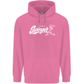 Swinger Funny Baseball Softball Childrens Kids Hoodie Azalea