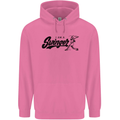 Swinger Funny Baseball Softball Childrens Kids Hoodie Azalea