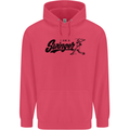 Swinger Funny Baseball Softball Childrens Kids Hoodie Heliconia