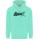 Swinger Funny Baseball Softball Childrens Kids Hoodie Peppermint