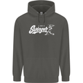 Swinger Funny Baseball Softball Childrens Kids Hoodie Storm Grey