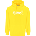 Swinger Funny Baseball Softball Childrens Kids Hoodie Yellow